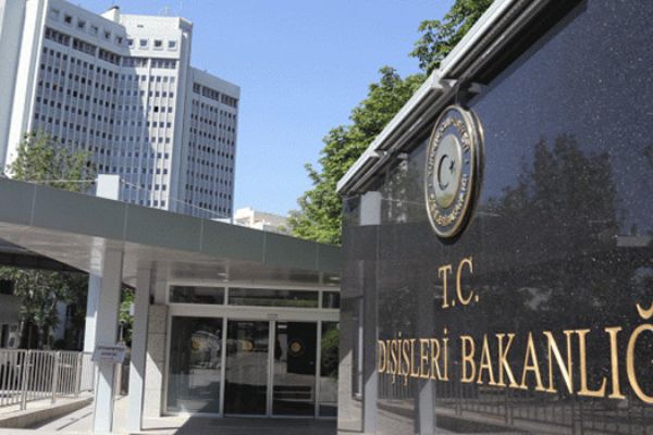 Bakanlık, Irak'taki terör saldırısını kınadı