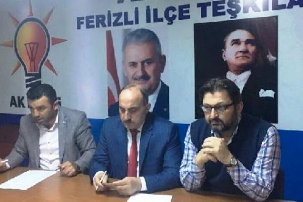 AK Parti Ferizli İlçe yönetimi istifa etti
