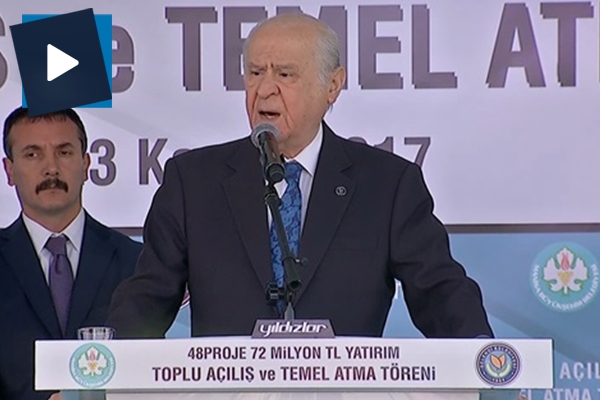Bahçeli: Baraj olursa geçeriz, önümüze set çekerlerse aşarız!