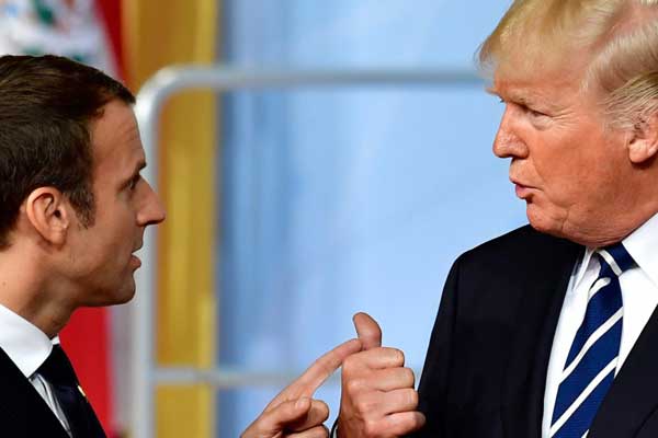 Trump ve Macron Mısır'daki saldırıyla ilgili Sisi ile görüştü