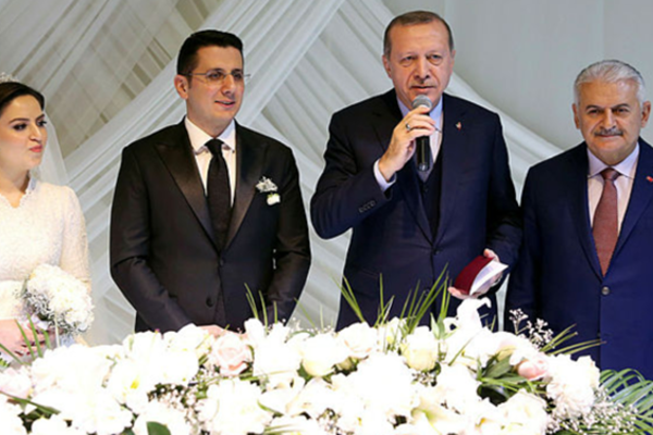 Erdoğan nikah törenine katıldı