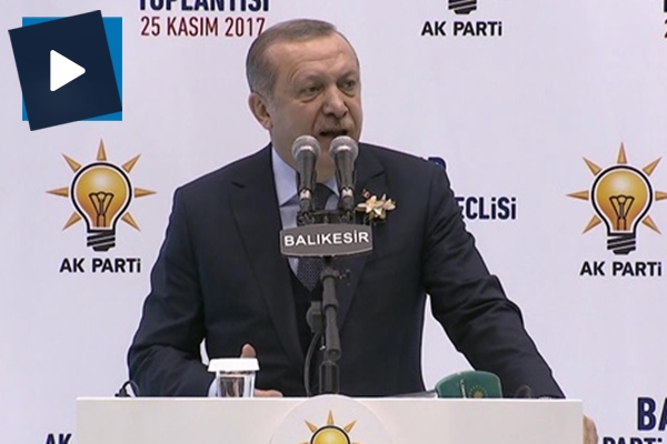 Cumhurbaşkanı Erdoğan Balıkesirlilere Mehmet Akif'in şiiriyle seslendi