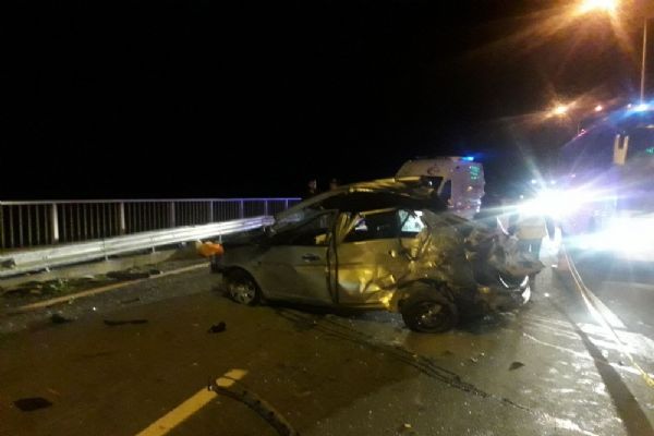 Rize'de kaza: 1 kişi öldü, 3 kişi yaralandı