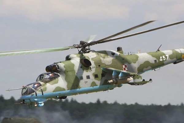 Rusya'da helikopter düştü