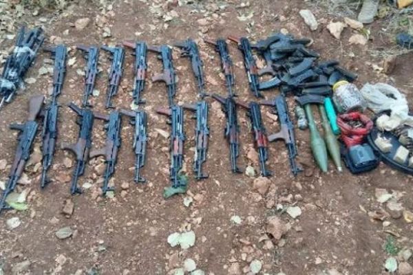 PKK'ya ağır darbe! Hepsi Mardin'de ele geçirildi...