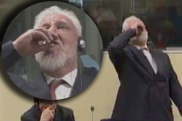 Duruşmada zehir içen işkenceci general öldü