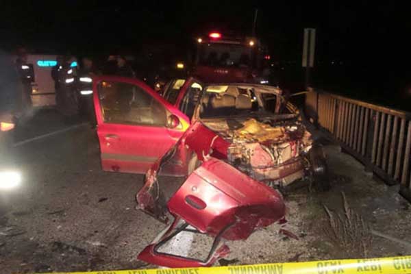 Afyonkarahisar’da trafik kazası: 1 ölü