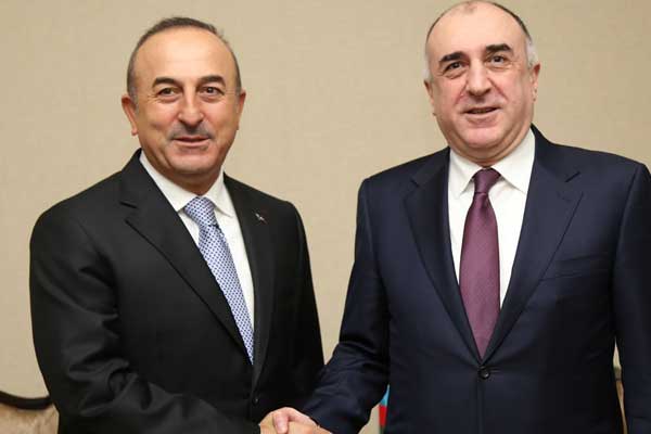Bakan Çavuşoğlu Azerbaycan'da