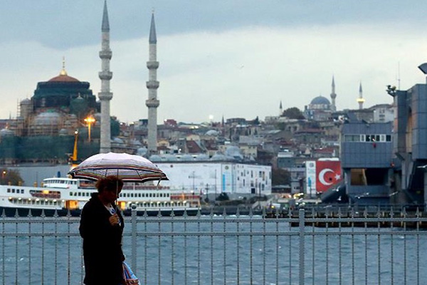 İstanbul'a sağanak geliyor!