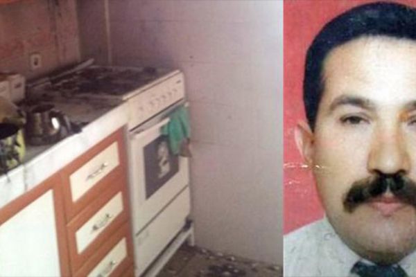 Ocakta unuttuğu yağ eşini öldürdü