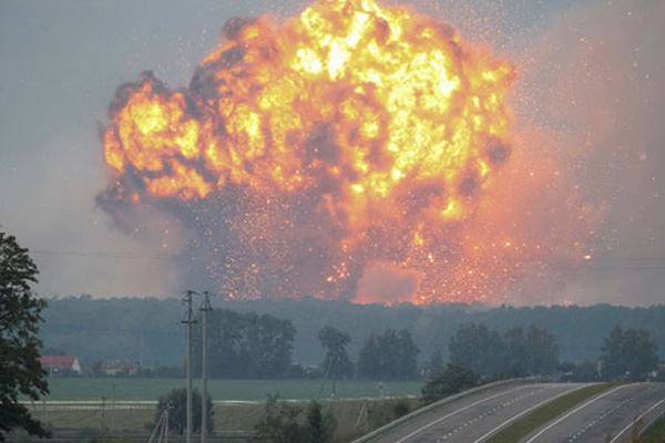 Ukrayna'da patlama: 2 ölü