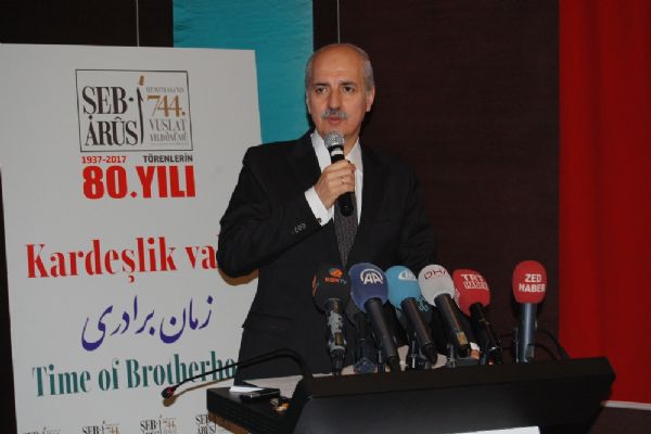 Numan Kurtulmuş: Konya'daki Şeb-i Arus töreni tek olacak