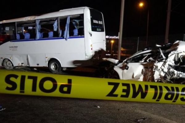 Bursa'da zincirleme kaza: 4 kişi öldü, 11 kişi yaralandı