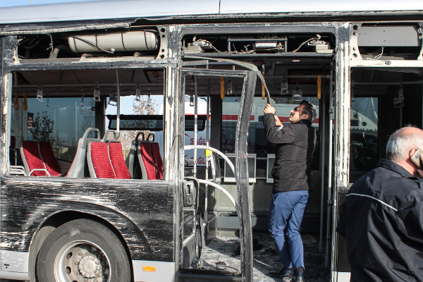 İstanbul'da metrobüs kazası