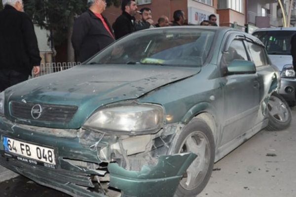 Uşak’ta alkollü sürücü dehşet saçtı