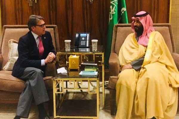 ABD Enerji Bakanı Riyad'da