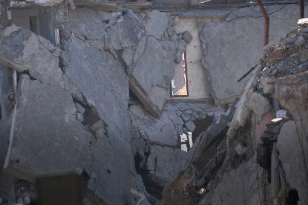 Sur’da büyük yıkım