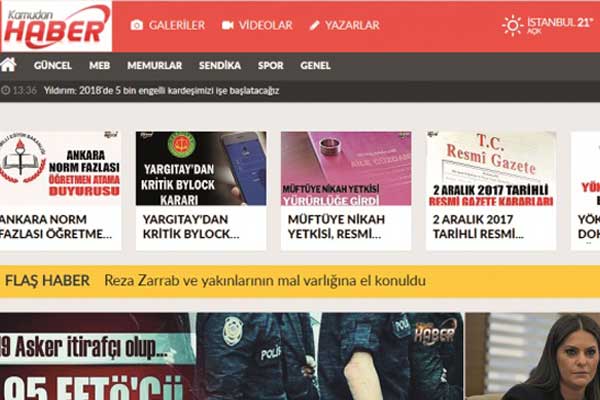 FETÖ karşıtı yayın yapan FETÖ'cü site