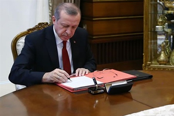 Cumhurbaşkanı Erdoğan'dan kanun onayı