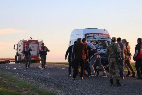 Adıyaman’da trafik kazası: 1 ölü, 1 yaralı