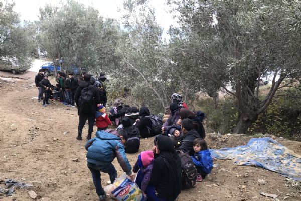 32 kaçak göçmen yakalandı