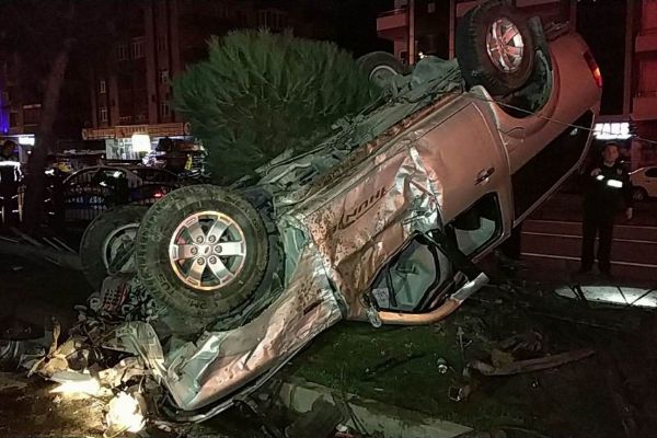 Samsun'da sahil güvenlik aracı kaza yaptı: 2 asker yaralı
