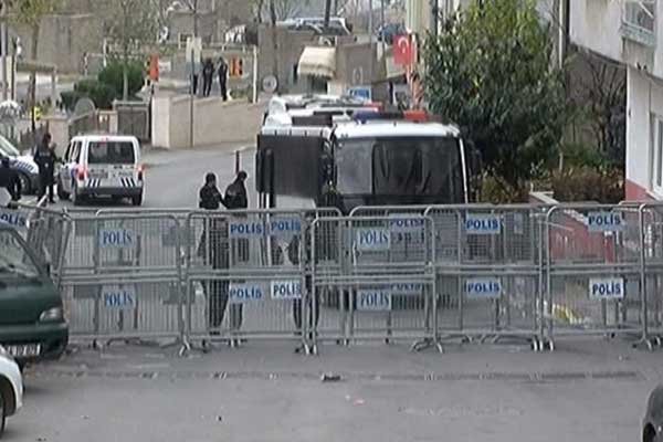 ABD'nin İstanbul Başkonsolosluğu önünde güvenlik önlemi alındı!