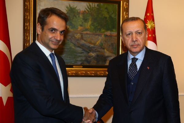 Erdoğan, Yunanistan ana muhalefet partisi lideriyle görüştü