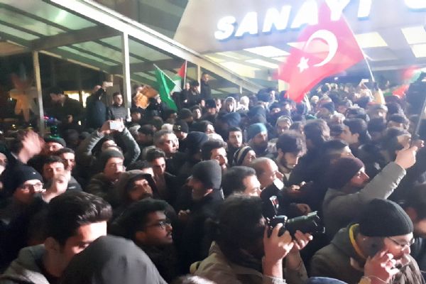 Ankara'da Kudüs protestosu!