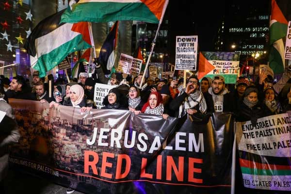 Chicago'da Kudüs gösterileri