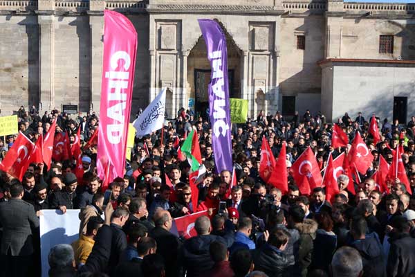 Türkiye Kudüs için ayakta
