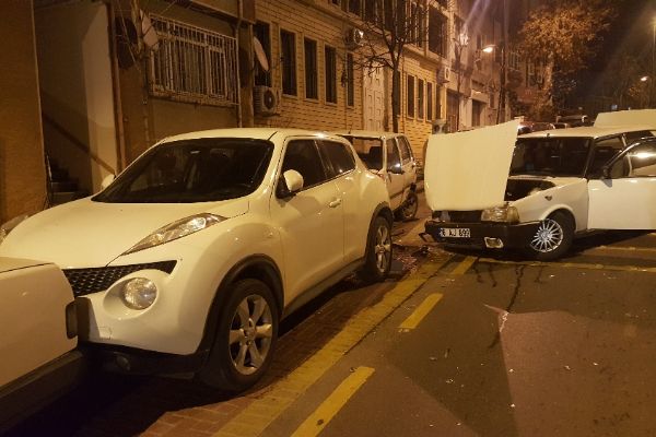 Üsküdar'da 8 araca çarpıp kaçtı