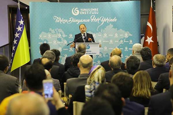 Akdağ, Saraybosna'da Türklerle bir araya geldi