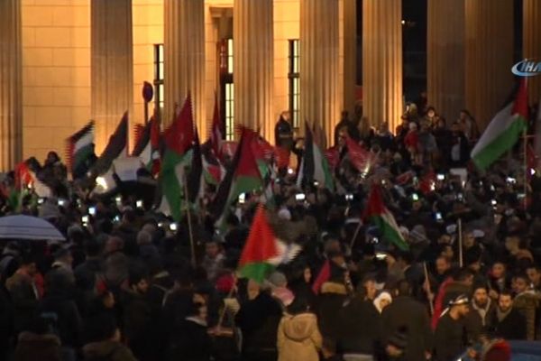 Donald Trump'ın Kudüs kararına Berlin'de de tepki vardı