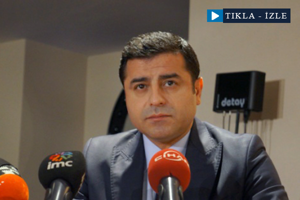 Demirtaş Davutoğlu'na: 'Mal mal izleyeceksin'