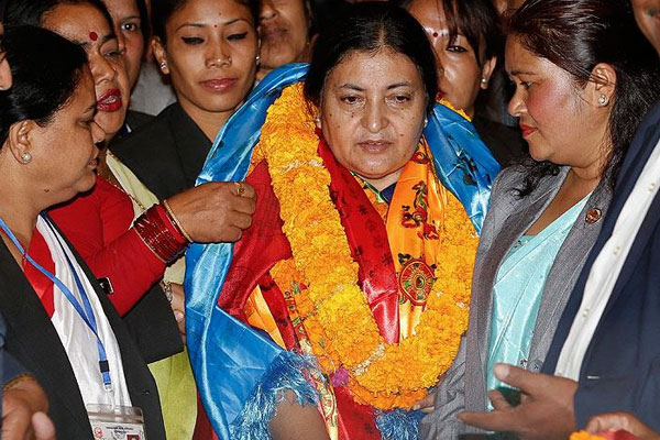 Nepal'in ilk kadın devlet başkanı: Bandari
