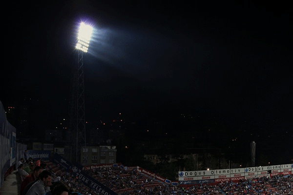Trabzon'da hakemler stattan çıkamadı