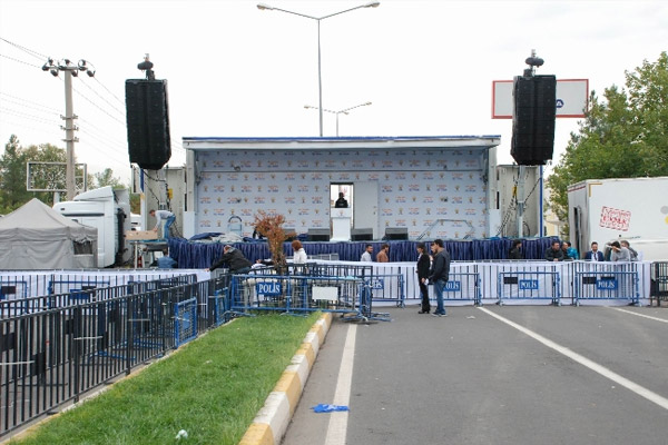 AK Parti'nin miting yeri değiştirildi