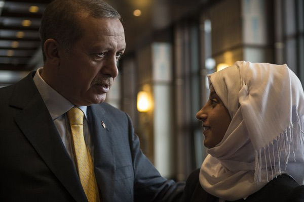 Suriyeli genç kızın hayali gerçek oldu