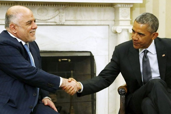 Obama, İbadi ile görüştü