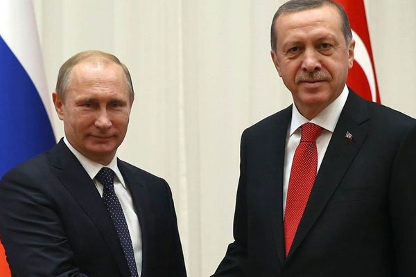 Erdoğan'dan Putin'e telgraf