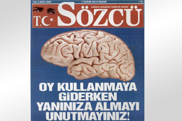 Sözcü'den seçmene 'beyinsiz' iması