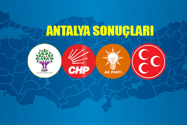 Antalya 1 Kasım seçim sonuçları belli oldu
