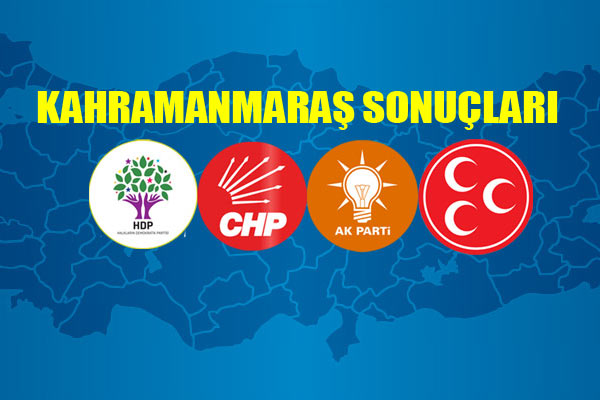 Kahramanmaraş 1 Kasım sonuçları