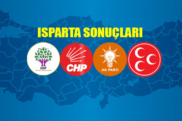 Isparta 1 Kasım seçim sonuçları
