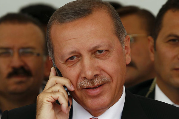 Kahveciden Erdoğan'a tebrik telefonu