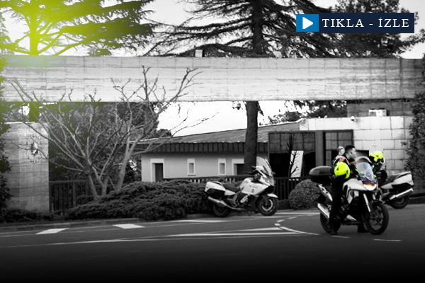 Cumhurbaşkanlığı Huber Köşkü'nde hareketli dakikalar