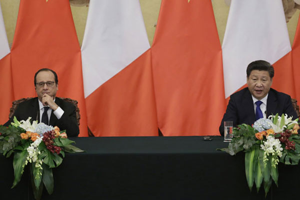 Fransa ve Çin'den ortak bildiri