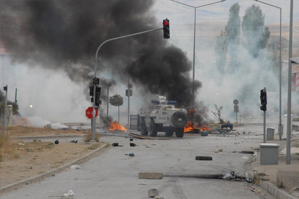 Silvan'da çatışma çıktı