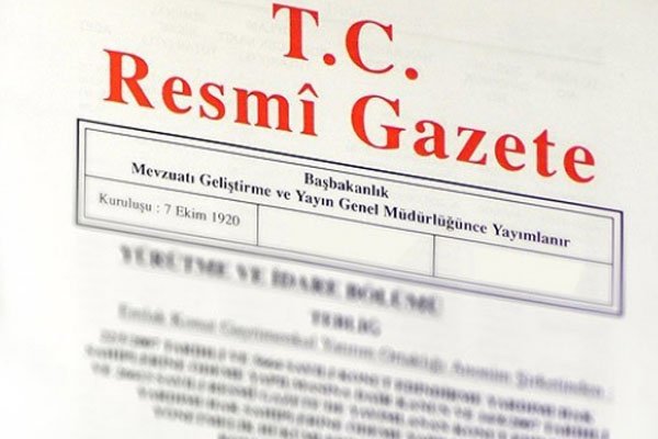 Atama kararları Resmi Gazete'de